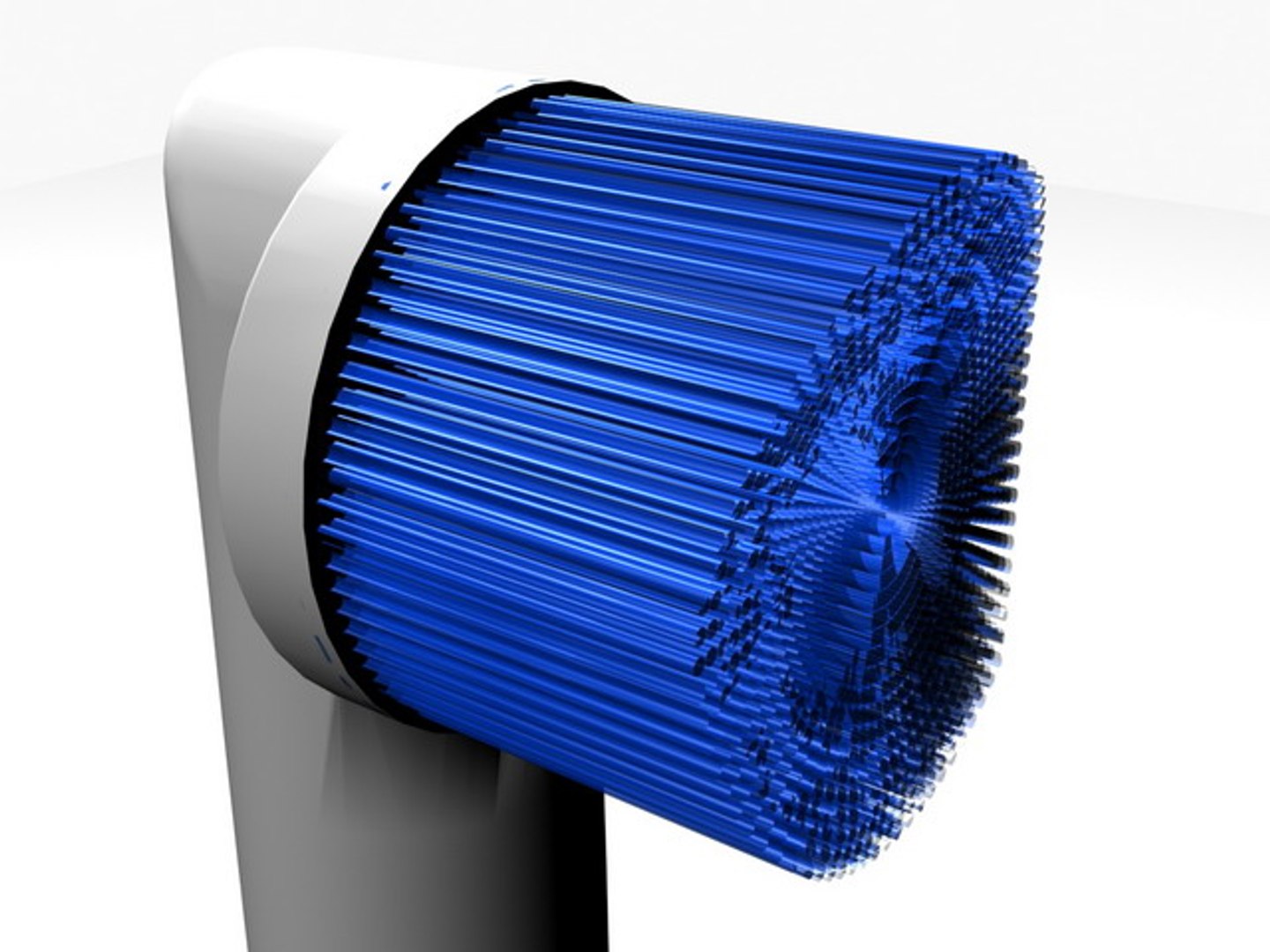 3d Model Tooth Brush Bristles