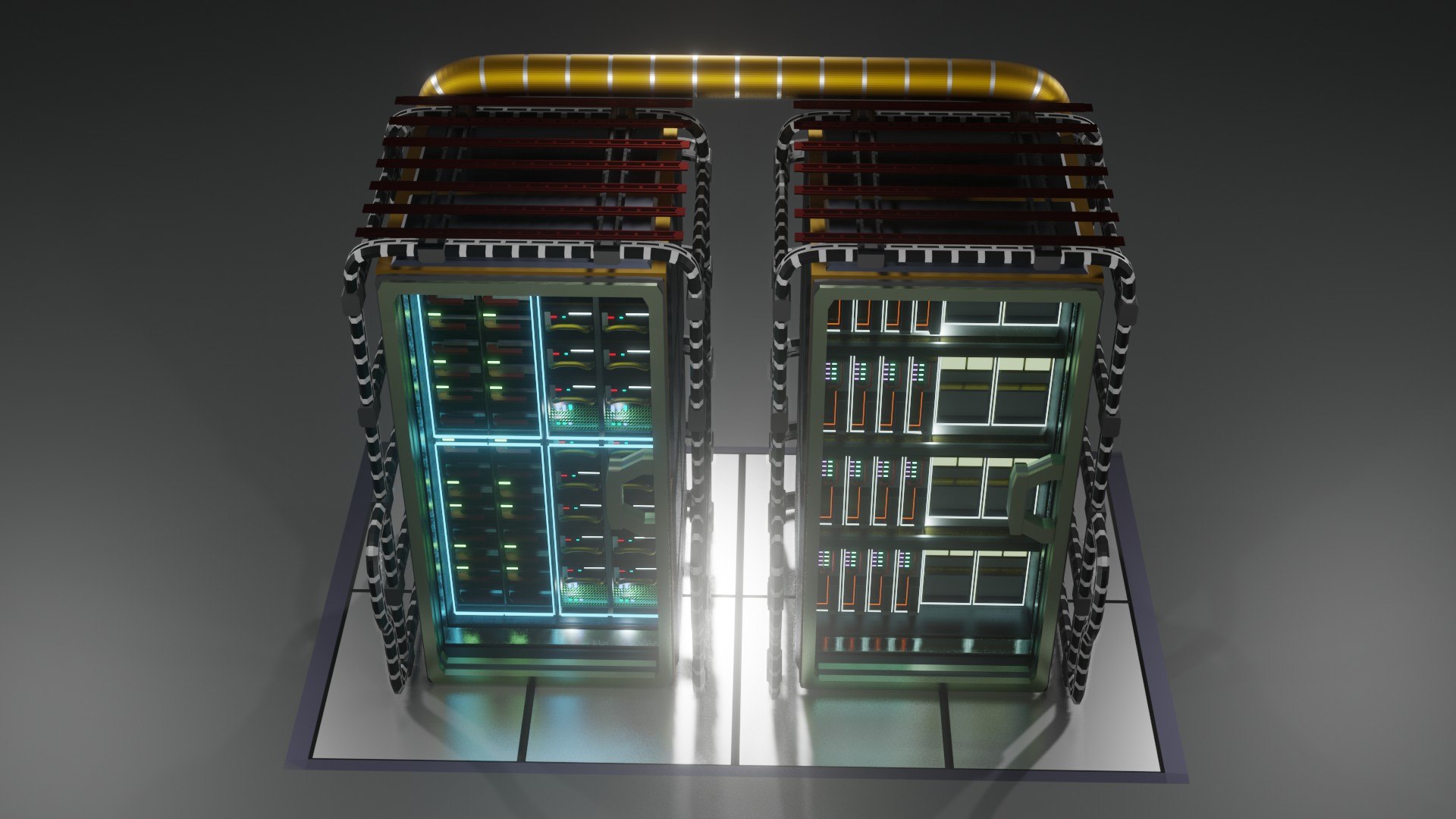 Server 3D Model - TurboSquid 1873375