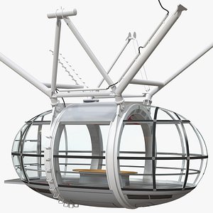 millennium wheel passenger capsule 3D model