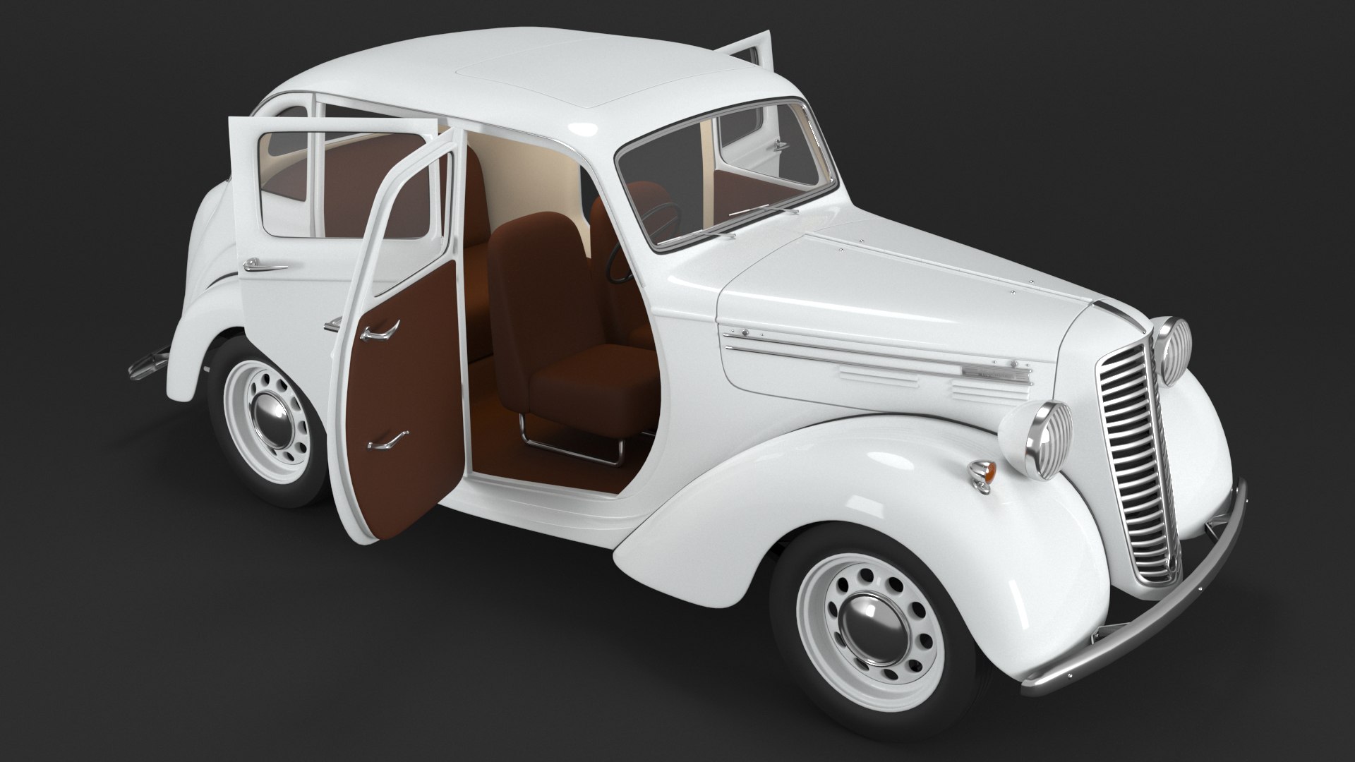 Hindustan Ten 3d Car Model 3D - TurboSquid 2212962