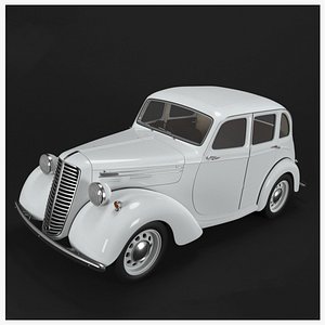 Hindustan Ten 3d Car Model