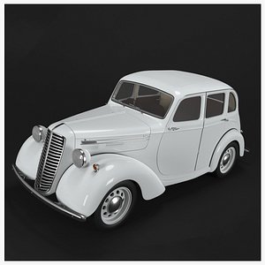 Hindustan Ten 3d Car Model