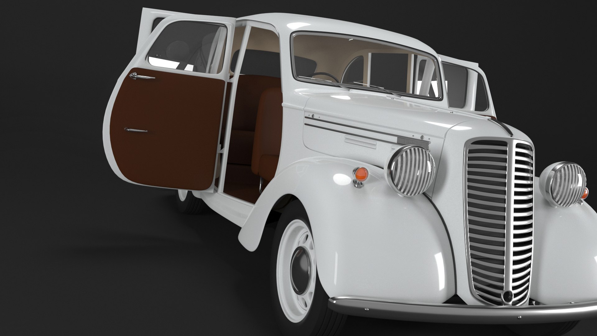 Hindustan Ten 3d Car Model 3D - TurboSquid 2212962