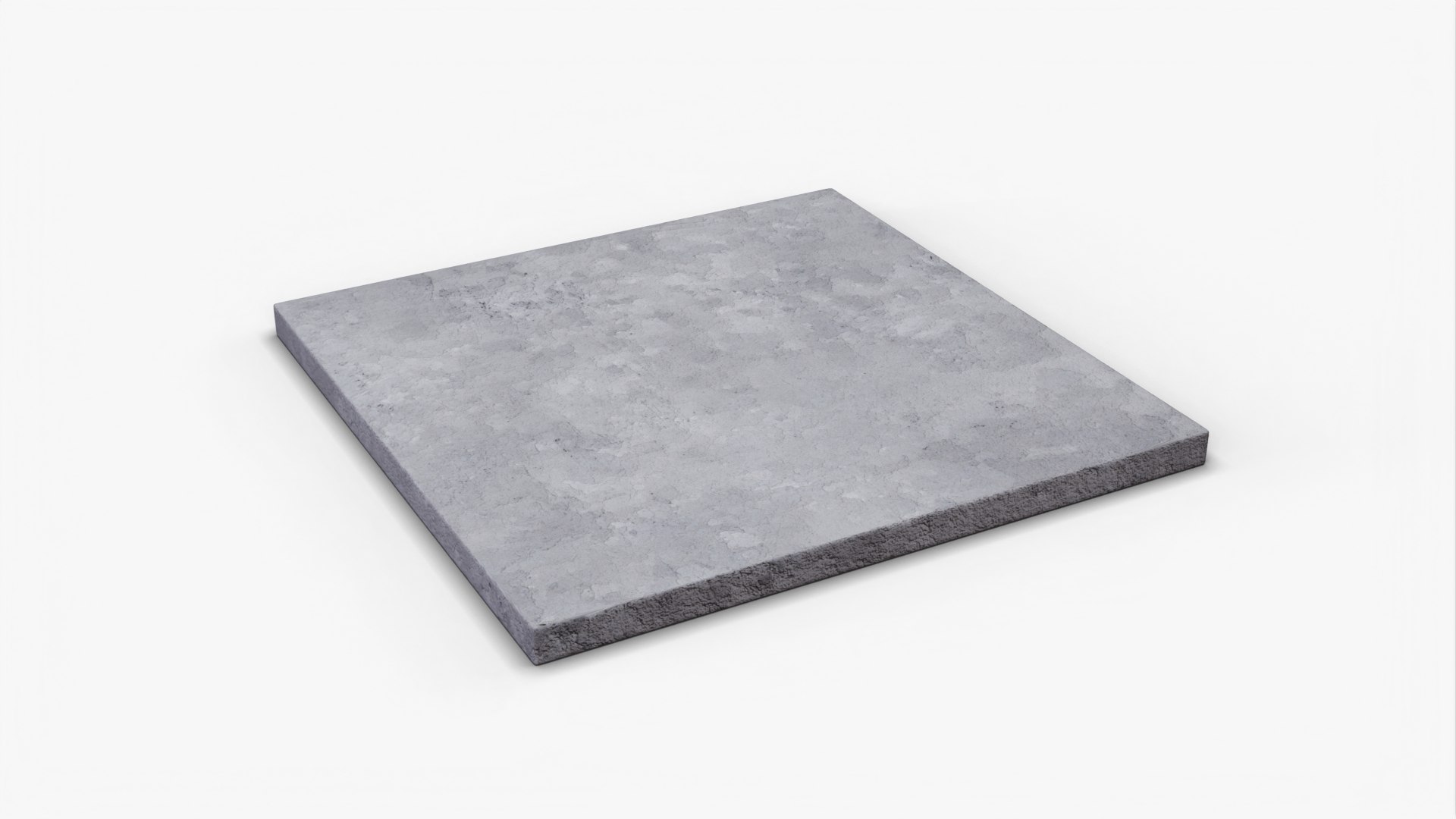 3D Concrete Slab Model - TurboSquid 2192418