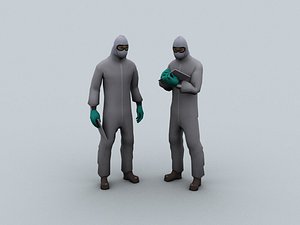 Radioactive workers