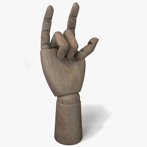 Artists Wooden Hand Model model