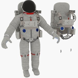 3D model Astronaut