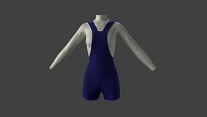 turtle neck and dungaree shorts