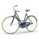 City Bike Blue Rigged