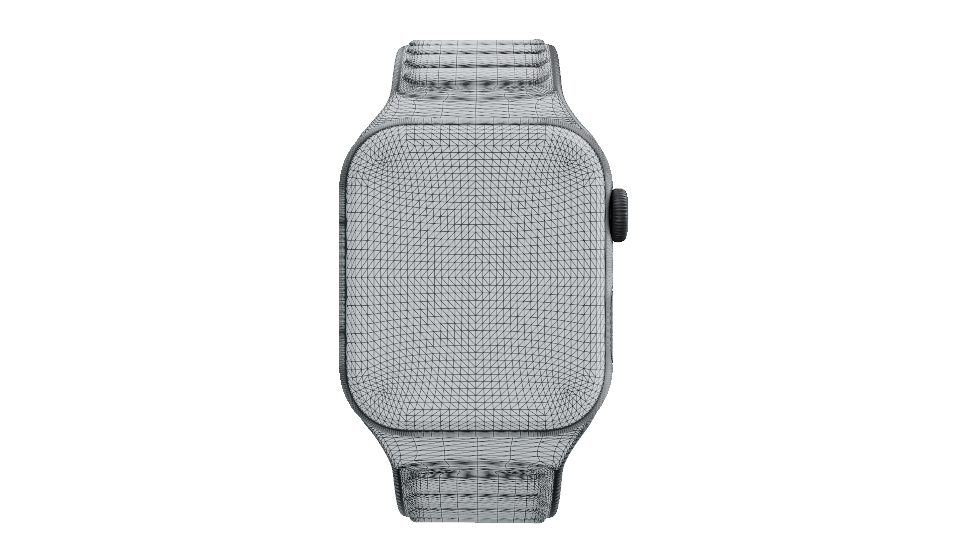 Space black titanium best sale case with leather link