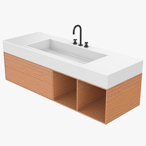 3D model Bathroom Cabinet