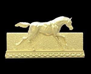 Galloping Horse in reliefs 2