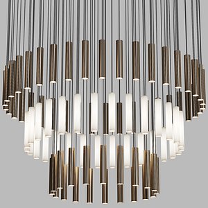072 Rainy Day Pendant Lamp by Beau Bien 3D