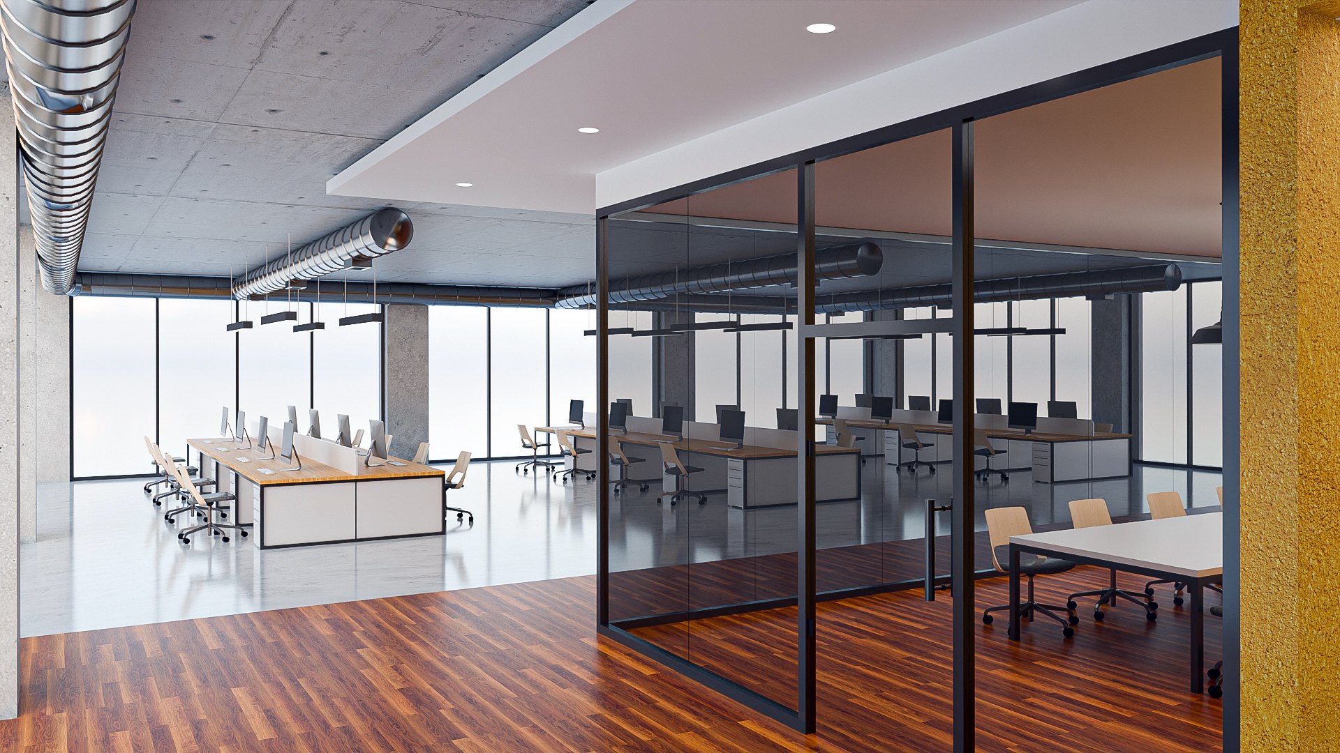 3D Office Interior 07 Model - TurboSquid 2334635