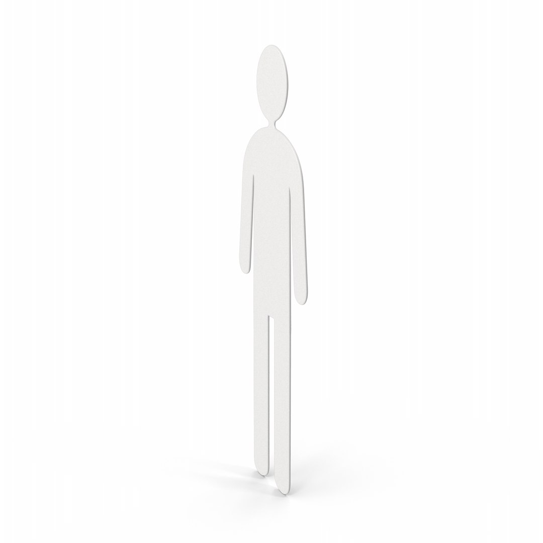 3D Male Paper Figure - TurboSquid 2280335