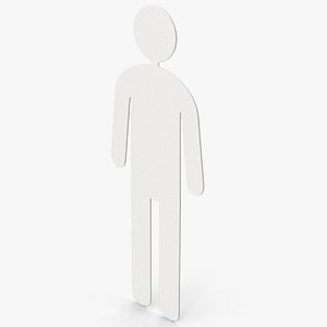 3D Male Paper Figure