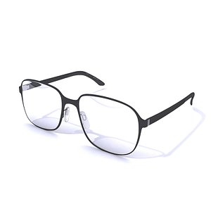 3D model glasses safilo