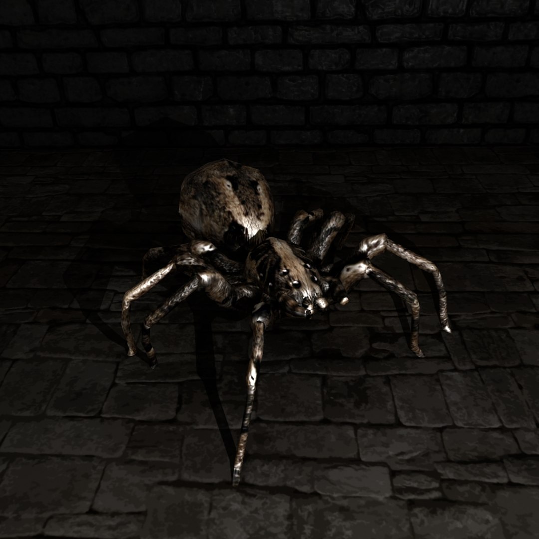 3D spider games rigged model - TurboSquid 1279672