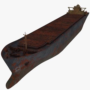 Bulk Carrier Wreck Dynamic Simulation 3D