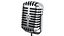 Three Retro Microphones