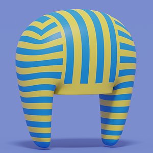 3D Pharaoh Hat model