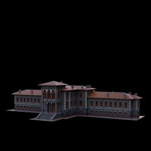3D model cenatorium
