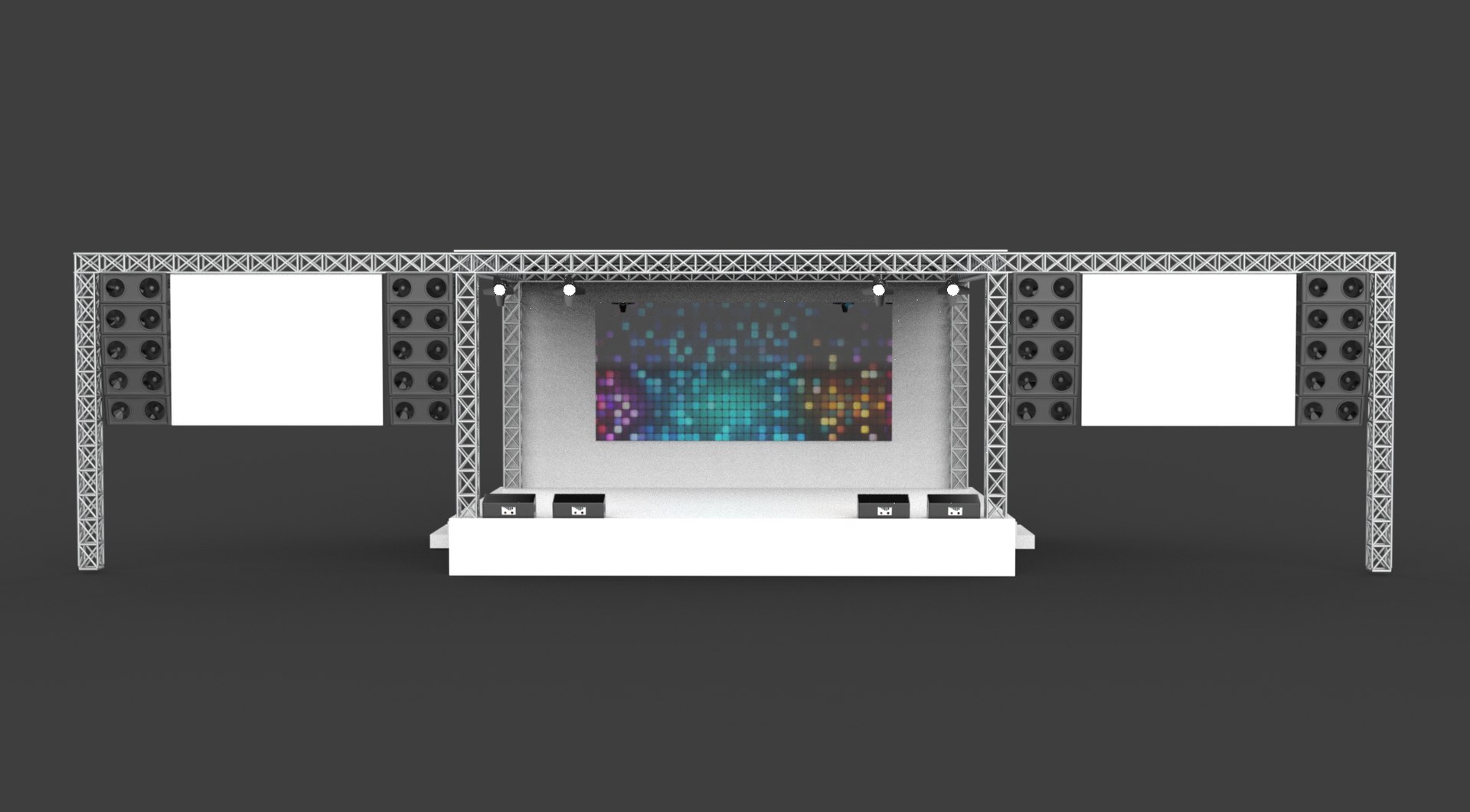 Stage 3D Model 3D Model - TurboSquid 2333185