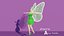 Anime character - Fairy Girl - Tinkerbell - Game ready