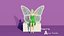 Anime character - Fairy Girl - Tinkerbell - Game ready