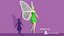 Anime character - Fairy Girl - Tinkerbell - Game ready