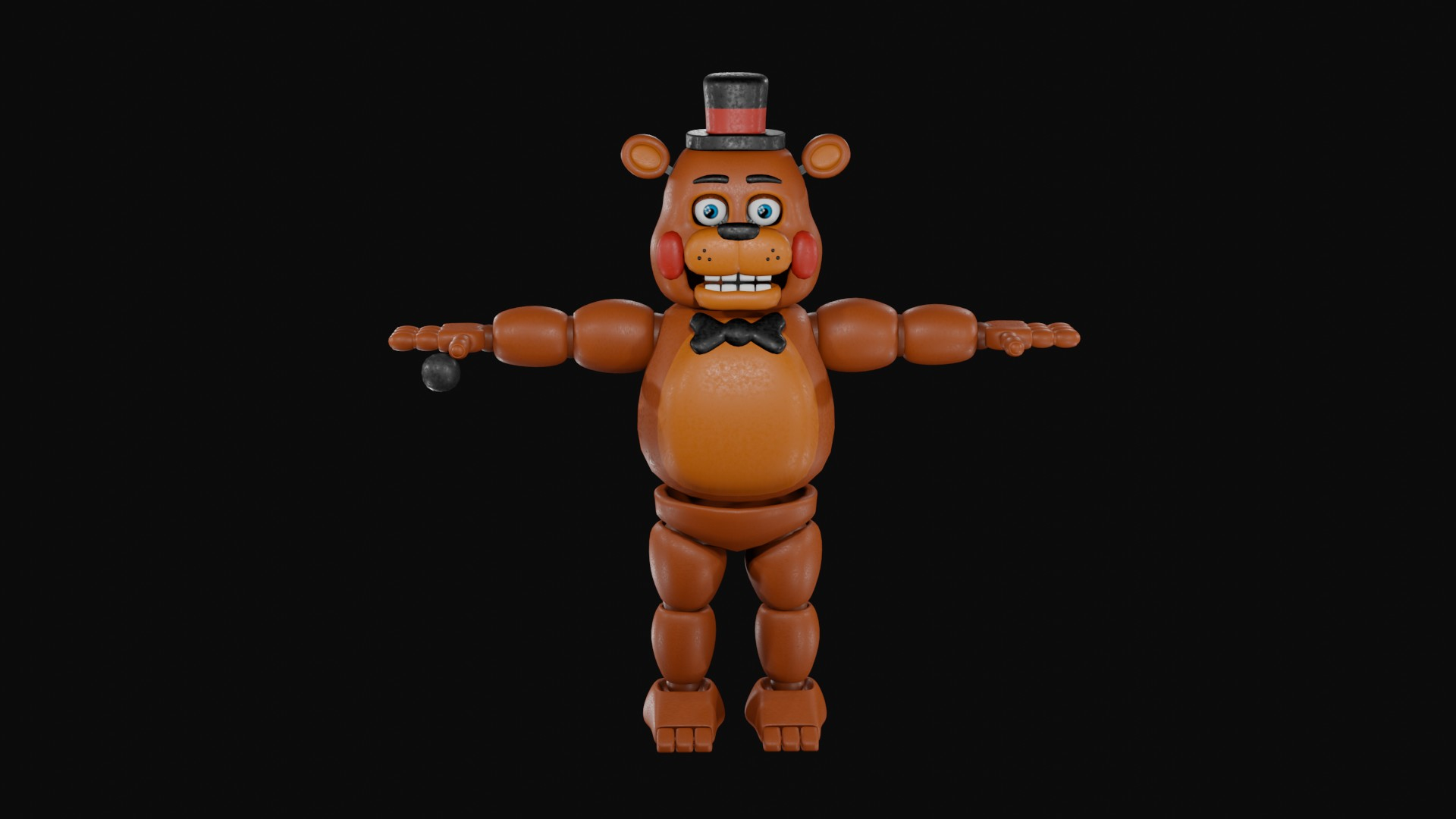 Fnaf 2 Toy Bonnie 3D model - TurboSquid 2124258