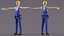 Collection de personnages low poly truqués 2
