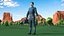 Collection de personnages low poly truqués 2