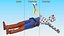 Collection de personnages low poly truqués 2