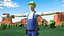 Collection de personnages low poly truqués 2