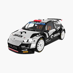 SKODA FABIA Rally2 EVO Kajetanowicz Kajetan Szczepaniak Maciej Drivers