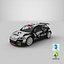 SKODA FABIA Rally2 EVO Kajetanowicz Kajetan Szczepaniak Maciej Drivers 3D model