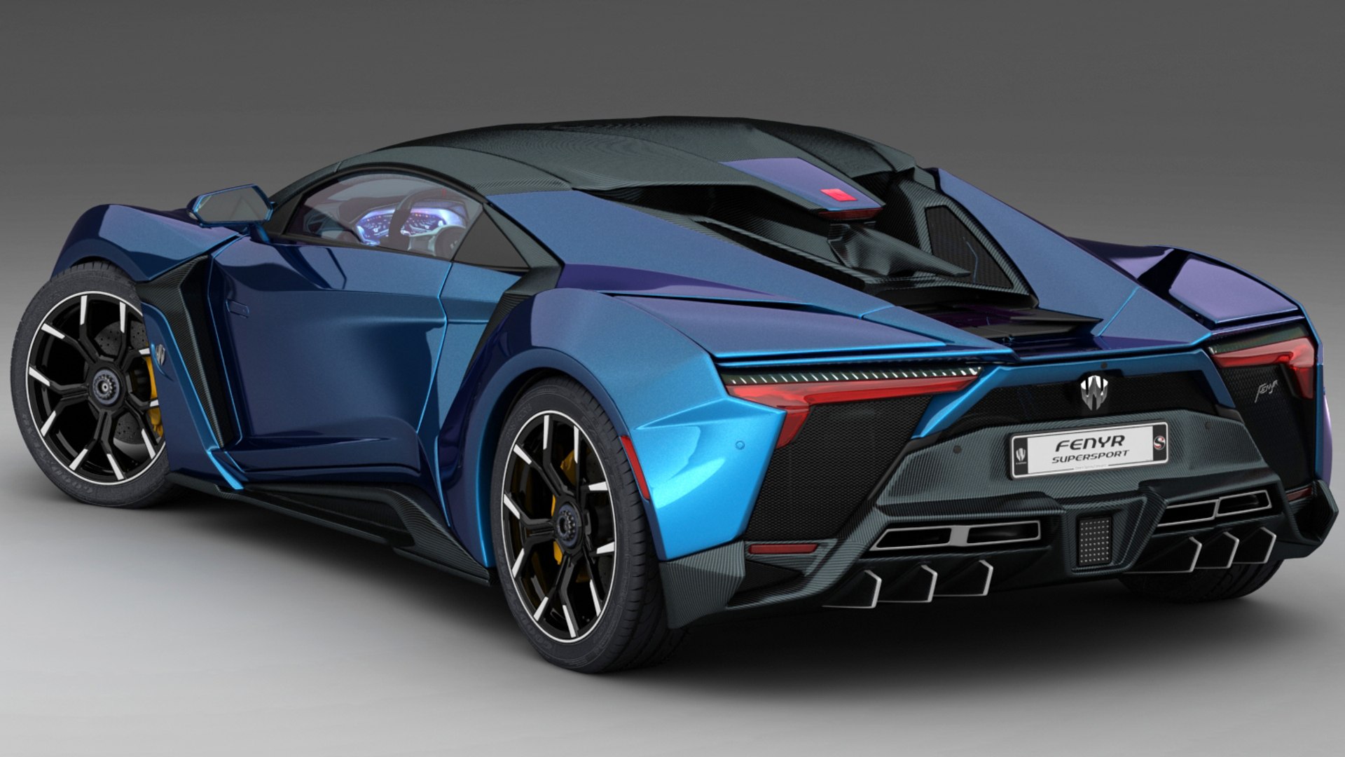 W Motors Fenyr Supersport 3D Model - TurboSquid 1300169