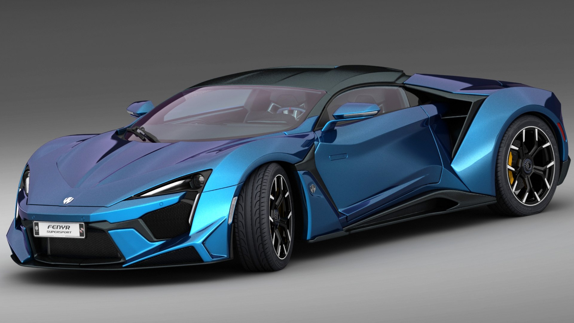 W Motors Fenyr Supersport 3D Model - TurboSquid 1300169