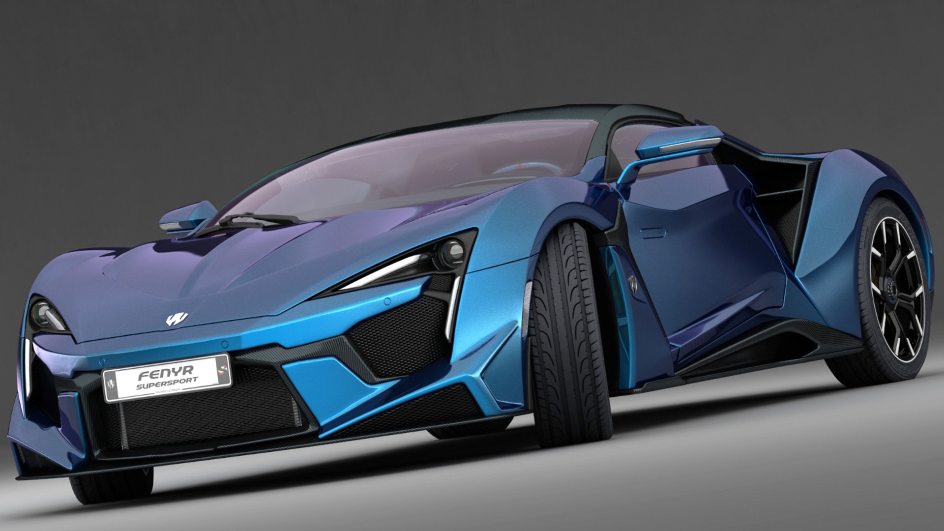 W Motors Fenyr Supersport 3D Model - TurboSquid 1300169