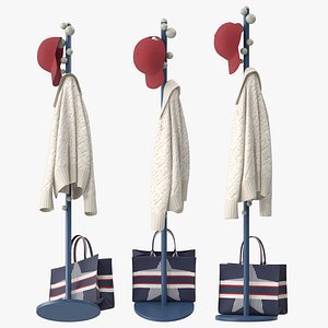 Bubble Miniforms Coat Stand 3D model