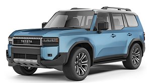 Toyota Land Cruiser 250 Prado 2024 3D model