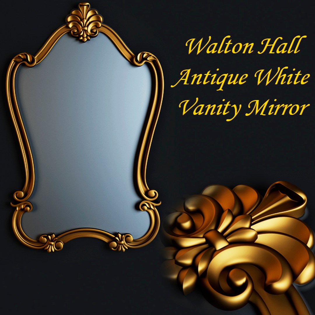 3d Walton Hall Antique Model