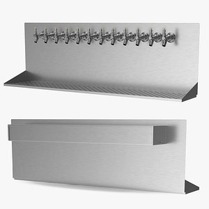 Wall Mount Beer Dispenser 12 Faucet