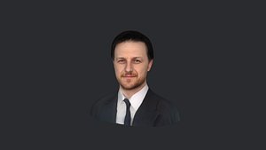 James McAvoy- Realistic bust head ready