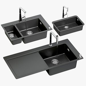 Hansgrohe kitchen sink set with taps