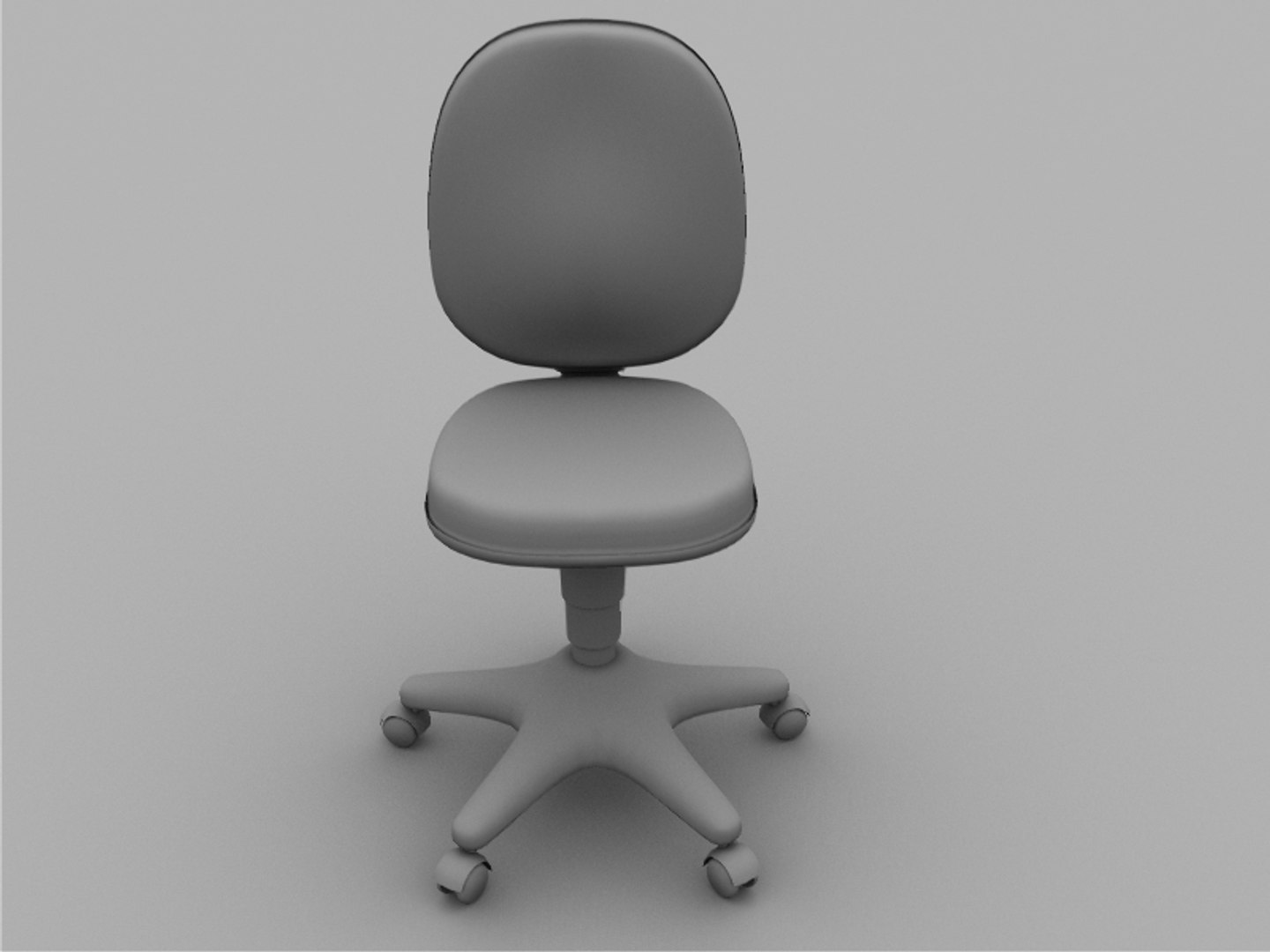Rolling Spinning Office Chair 3d Model
