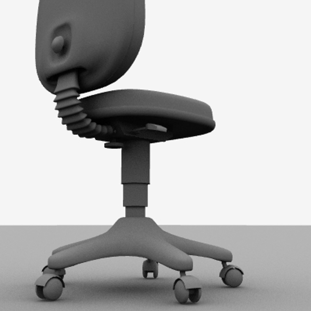 Rolling Spinning Office Chair 3d Model