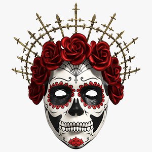 Santa Muerte Mask