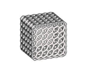 3D cube pattern